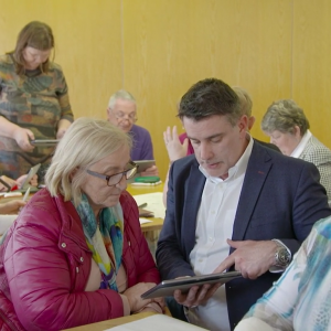 Limerick tablet project aimed at reducing levels of social isolation among older people